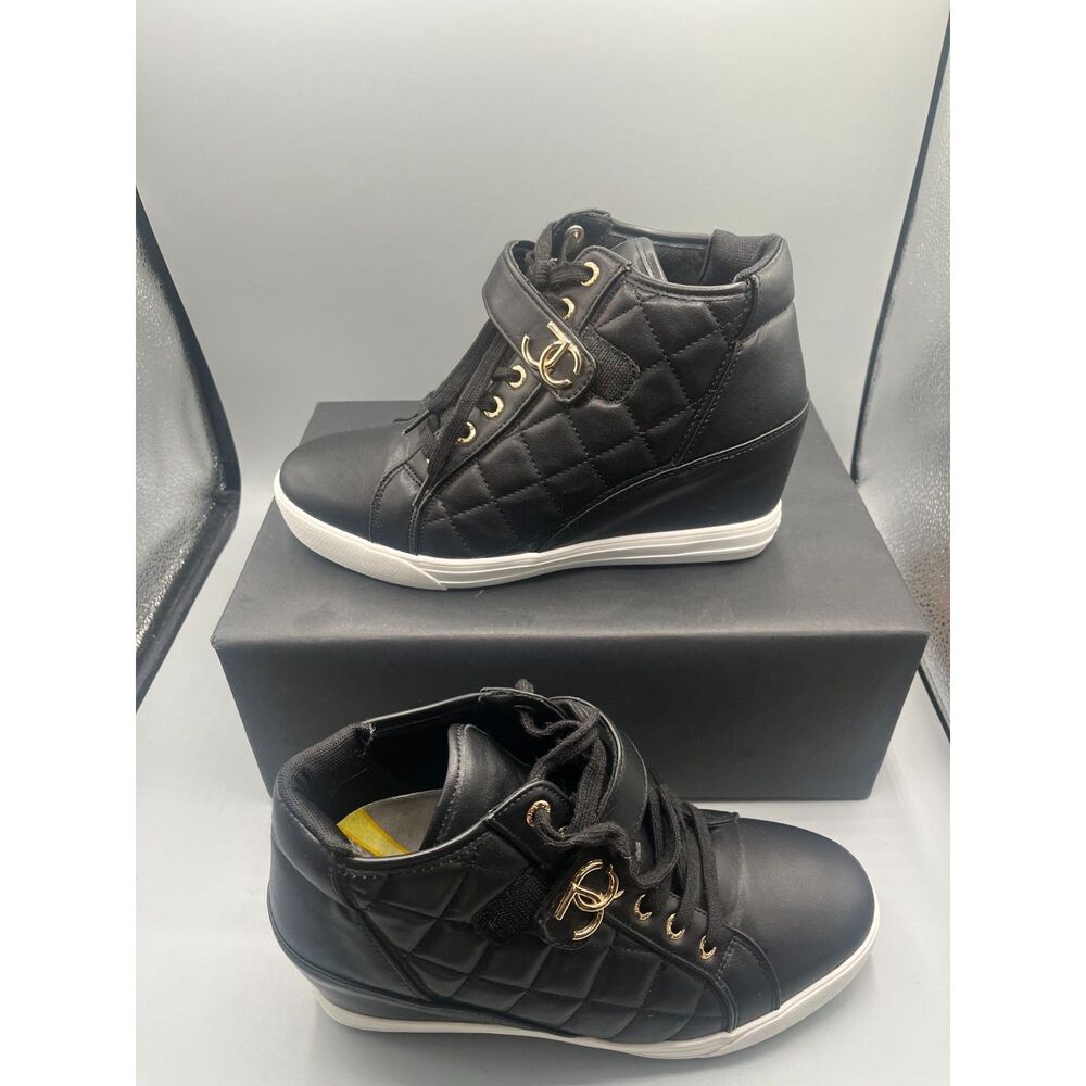 JUICY COUTURE JOURNEY WEDGE SNEAKERS 10 357100 06/22 - Picture 3 of 6